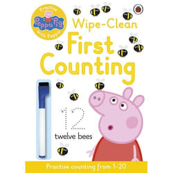 ISBN Peppa Pig: Practise with Peppa: Wipe-Clean First Counting book English 16 pages