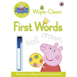 ISBN Peppa Pig: Practise with Peppa: Wipe-Clean First Words book English 16 pages