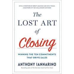 ISBN The Lost Art of Closing