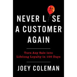 ISBN Never Lose a Customer Again