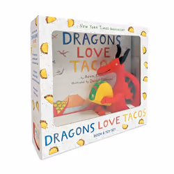 ISBN Dragons Love Tacos Book and Toy Set, English