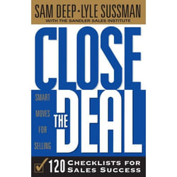 ISBN Close The Deal book Business & finance English Paperback 336 pages