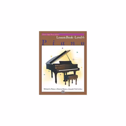 Alfred's Basic Piano Library Lesson Book, Bk 6