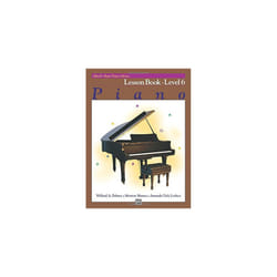 Alfred's Basic Piano Library Lesson Book, Bk 6