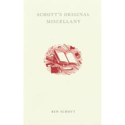 ISBN Schott's Original Miscellany