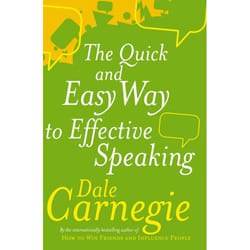 ISBN The Quick And Easy Way To Effective Speaking book English Paperback 288 pages
