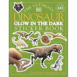 ISBN The Ultimate Dinosaur Glow in the Dark Sticker Book, Educational, English, Paperback, 16 pages