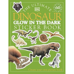 ISBN The Ultimate Dinosaur Glow in the Dark Sticker book Educational English Paperback 16 pages