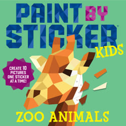 Hachette Book Group Paint by Sticker Kids: Zoo Animals kids' stickers