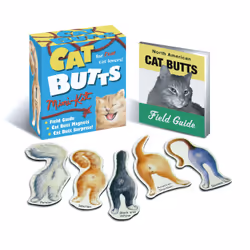 ISBN Cat Butts, Humor, English, Paperback, 32 pages