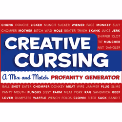 ISBN Creative Cursing, Humor, English, Hardcover, 128 pages
