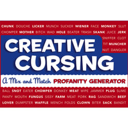 ISBN Creative Cursing book Humor English Hardcover 128 pages