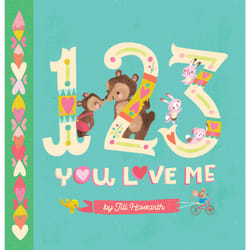 ISBN 1-2-3, You Love Me book Children's English 14 pages