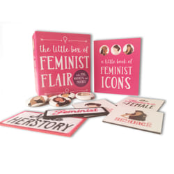 ISBN The Little Box of Feminist Flair book Humor English Paperback 48 pages
