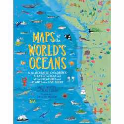ISBN Maps of the World's Oceans, Children's, English, Hardcover, 144 pages