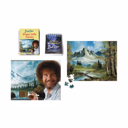 ISBN Bob Ross: Happy Little Puzzles, English, Paperback, 32 pages