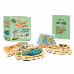 ISBN The National Parks: A Wooden Magnet Set, Travel, English, Paperback, 72 pages