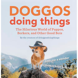 ISBN Doggos Doing Things book Humor English Hardcover 144 pages
