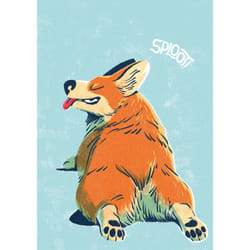 ISBN Corgi Butts Journal book Humor English 128 pages