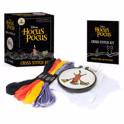 ISBN Hocus Pocus Cross-Stitch Kit, Educational, English, Paperback, 32 pages