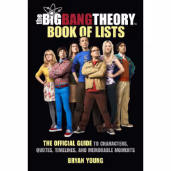 ISBN The Big Bang Theory Book of Lists, English, Hardcover, 224 pages