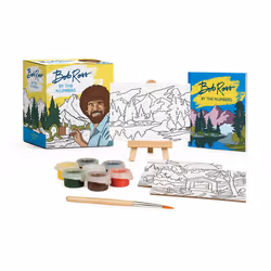 ISBN Bob Ross by the Numbers, Humor, English, Paperback, 32 pages