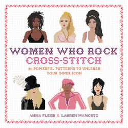 ISBN Women Who Rock Cross-Stitch book English Hardcover 120 pages