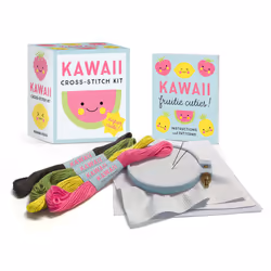 ISBN Kawaii Cross-Stitch Kit, Educational, English, Paperback, 32 pages
