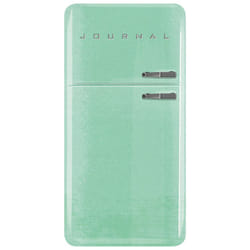 ISBN Vintage Refrigerator Journal book Educational English 176 pages
