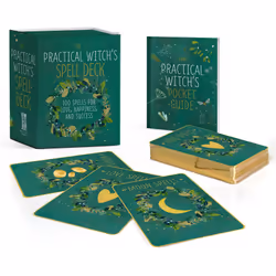 ISBN The Practical Witch's Spell Deck, Health, mind & body, English, Paperback, 100 pages