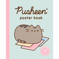 ISBN Pusheen Poster Book, Humor, English, Paperback, 24 pages