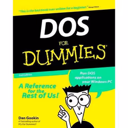 ISBN DOS For Dummies, 3rd Edition, English, Paperback, 384 pages