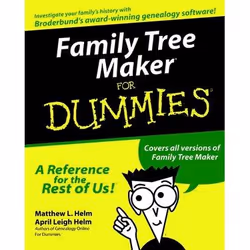 ISBN Family Tree Maker For Dummies, English, Paperback, 380 pages