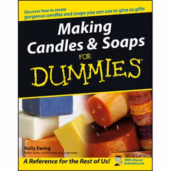 ISBN Making Candles and Soaps For Dummies, English, Paperback, 344 pages