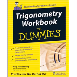 ISBN Trigonometry Workbook For Dummies, English, Paperback, 312 pages