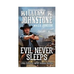 ISBN Evil Never Sleeps (Will Tanner Western) book General novel English 304 pages