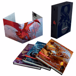 ISBN Dungeons & Dragons Core Rulebooks Gift Set (Special Foil Covers Edition with Slipcase, Player's Handbook, Dungeon Master ...