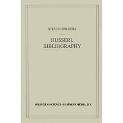 ISBN Edmund Husserl Bibliography book English Hardcover 450 pages
