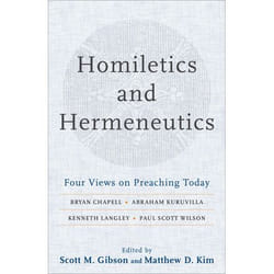 ISBN Homiletics and Hermeneutics (Four Views on Preaching Today) book English Paperback 192 pages