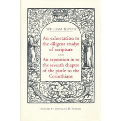 ISBN An exhortation to the diligent studye of scripture and An exposition into the seventh chaptre of the pistle to the Corinthians book English 240 pages