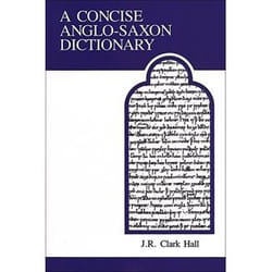 ISBN A Concise Anglo-Saxon Dictionary book English 432 pages