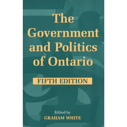 ISBN The Government and Politics of Ontario book English 392 pages