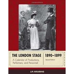 ISBN London Stage 1890-1899 : A Calendar of Productions, Performers, and Personnel book Theatre English Hardcover