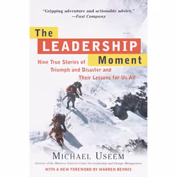 ISBN The Leadership Moment, Paperback, 336 pages