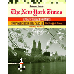 ISBN The New York Times Sunday Crossword Omnibus, Volume 1