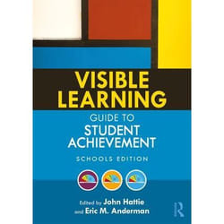 ISBN Visible Learning Guide to Student Achievement book
