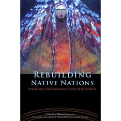 UBC Press Rebuilding Native Nations book Paperback 384 pages