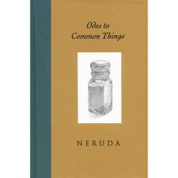 ISBN Odes to Common Things book Poetry English Hardcover 152 pages