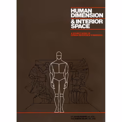 ISBN Human Dimension and Interior Space, Hardcover, 320 pages