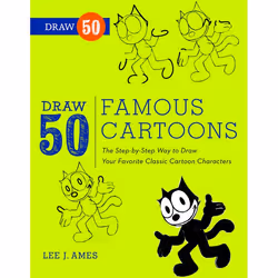 ISBN Draw 50 Famous Cartoons, Paperback, 64 pages